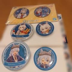 ウマ娘。オグリキャップ&タマモクロス缶バッチ6個セット。 - メルカリ