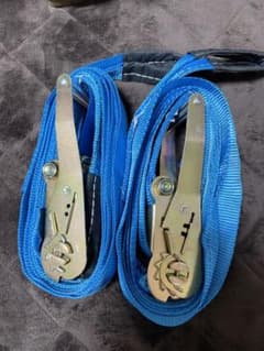 ラッシングベルト　全長5mm  2本セットのサムネイル