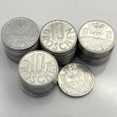 オーストリア 10グロッシェン 41枚 まとめ 外国コイン 古銭 - メルカリ