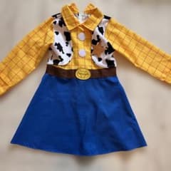 トイストーリー ウッディ コスチューム ディズニー 100-120cm 子ども用