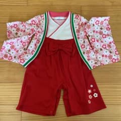袴ロンパース　女の子　80のサムネイル