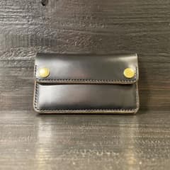 MARYAM ホースバット ミドルトラッカーウォレット2層 ハーフフラップ