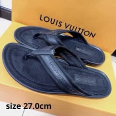 t*5様 LOUIS VUITTON｜ルイヴィトン｜ダミエ柄サンダル｜ブラック