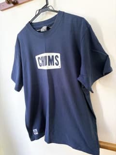 CHUMS チャムス ロゴ Tシャツ ネイビー 【XXL】のサムネイル