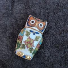 フクロウ　小物入れのサムネイル