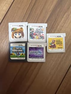 3DSカセット5種類のサムネイル