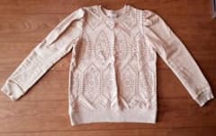 ZARA☆レース風刺繍スウェットシャツのサムネイル