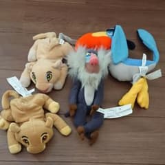 ディズニー ビーンズ ライオンキング ぬいぐるみのサムネイル