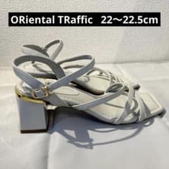 【土日限定値下げ】ORiental TRaffic Sサイズ　サンダル　グレーのサムネイル