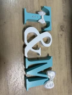 イニシャルオブジェ　T&Mのサムネイル