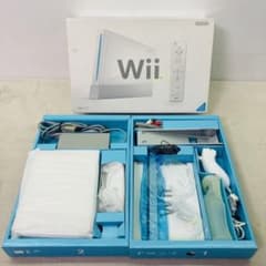 箱付き 任天堂 Nintendo Wii 本体 ホワイト 動作確認済み W5