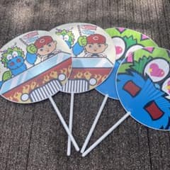 カープ　うちわ　スライリー　4枚セットのサムネイル