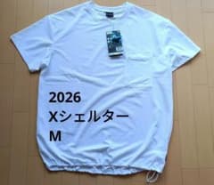 暑熱β　ワイドフィット半袖TシャツXShelter M ホワイトのサムネイル