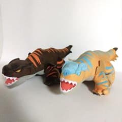 モンスターハンター デフォルメBIGぬいぐるみ ティガレックス 亜種 2種セット
