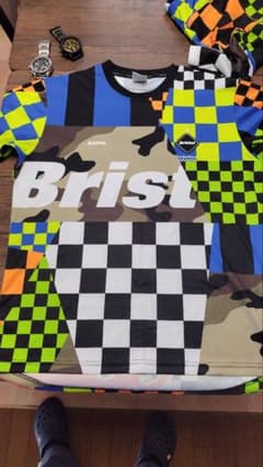 f.c.real Bristol チェック柄 Tシャツ ショートパンツ セット - メルカリ
