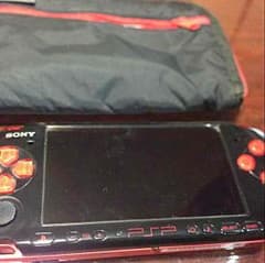コメント募集！PSP3000 赤&黒 レッド&ブラック Red&Blackのサムネイル