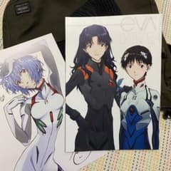 エヴァ　特典冊子　+両面ポスターのサムネイル