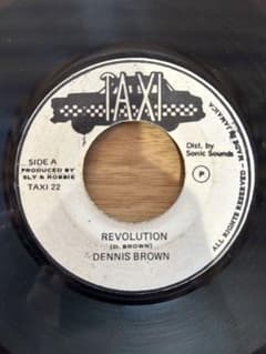 希少オリジナル盤DENNIS BROWN REVOLUTION TAXI - メルカリ