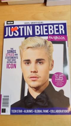 【北米限定】JUSTIN BIEBER雑誌ジャスティンビーバー雑誌のサムネイル