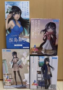 青春ブタ野郎 桜島麻衣 フィギュア 4種セット