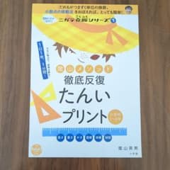 影山メソッド 徹底反復たんいプリントのサムネイル