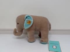 ティファニー】シュタイフ エレファントのぬいぐるみ ぞう ゾウ Steiff