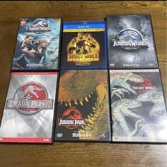 DVD6 작품 세트 갈아 있어.쥬라식 파크와 월드 세트