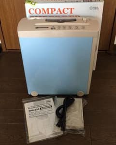 【しょうやん様専用】コンパクト シュレッダー SHR-530 オーム電気 ブルーのサムネイル