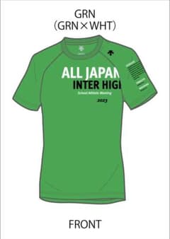 限定モデル デサント 北海道インターハイ 記念Tシャツ - メルカリ