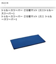 最終値下げ！【新品・未開封】トゥルースリーパー　ごろ寝マット　2枚セットのサムネイル