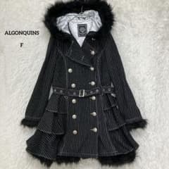 希少♡アルゴンキン♡耳つきコート ALGONQUINS - アルゴンキン 猫耳ファーコートの通販 by ポッキー