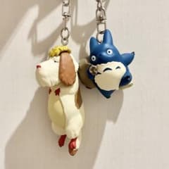 となりのトトロ キーホルダー 中トトロ ハウルの動く城 ヒン ぷらぷら