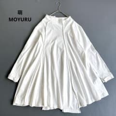 萌 モユル カットソーチュニック ワンピース 変形 ゆったり