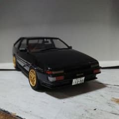 1/24 アオシマ AE86 ブラックリミテッド 完成品のサムネイル