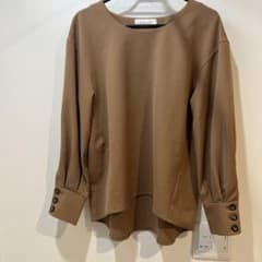 SIMPLICITÉ ブラウン 長袖ブラウスのサムネイル