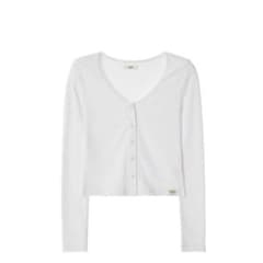 glowny G classic rib vneck カーディガンのサムネイル