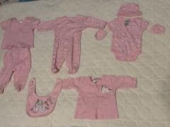 ベビー服 セット ユニコーン柄 ピンクのサムネイル