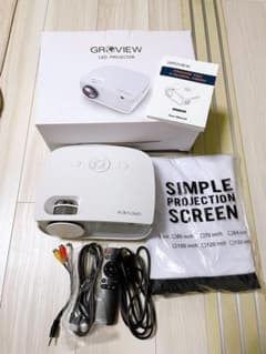 kk様専用！　Groview 小型プロジェクターのサムネイル
