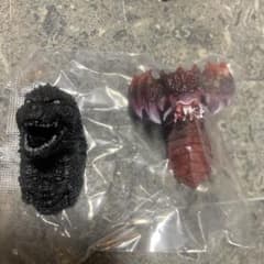 이치 반 복권 고질라 괴수 난무 거친 모노 몬스터 헤드 자석 2 종 세트