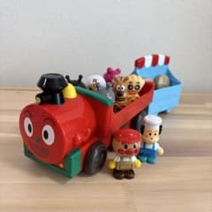 【アンパンマン】はじめてハウス ドールセット SLマンとなかまたち 車 おもちゃのサムネイル