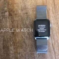 Apple Watch series 1 ステンレスバンド美品　充電ケーブル付きのサムネイル