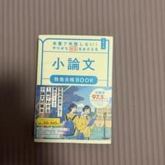 本番で失敗しない!やりがちNGをおさえる 小論文 特急合格BOOKのサムネイル