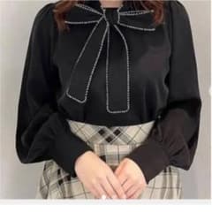 アンミール　ボウタイブラウスのサムネイル