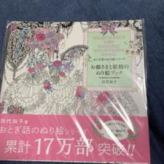 大人の塗り絵☆お姫さまと妖精のぬり絵ブック☆未開封のサムネイル