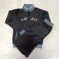 adidas レディース ジャージ 上下セット L 黒 Y2K