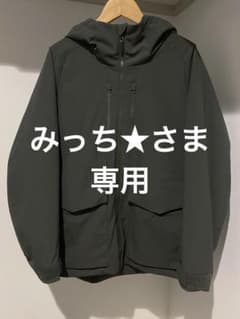 【美品】 UNIQLO ユニクロ ハイブリッドダウン Lサイズ ダークグリーンのサムネイル