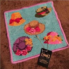 まさ様専用 ♡FEILER ハンドタオル ♡ブルー パープル ハット 麦わら帽子のサムネイル