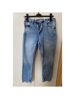 【ZARA】ダメージデニム / EUR36（Sサイズ相当）のサムネイル