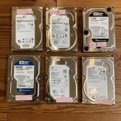 HDD 6点セット まとめ売り 3.5インチ【ジャンク】 - メルカリ