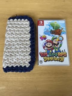 編み物ポーチ リフ編みのサムネイル